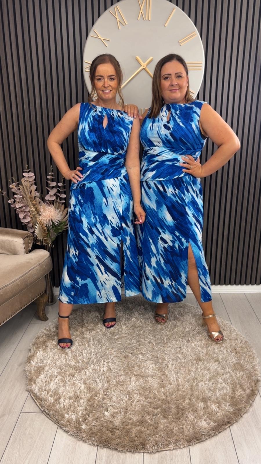 BAY DRESS - BLUE