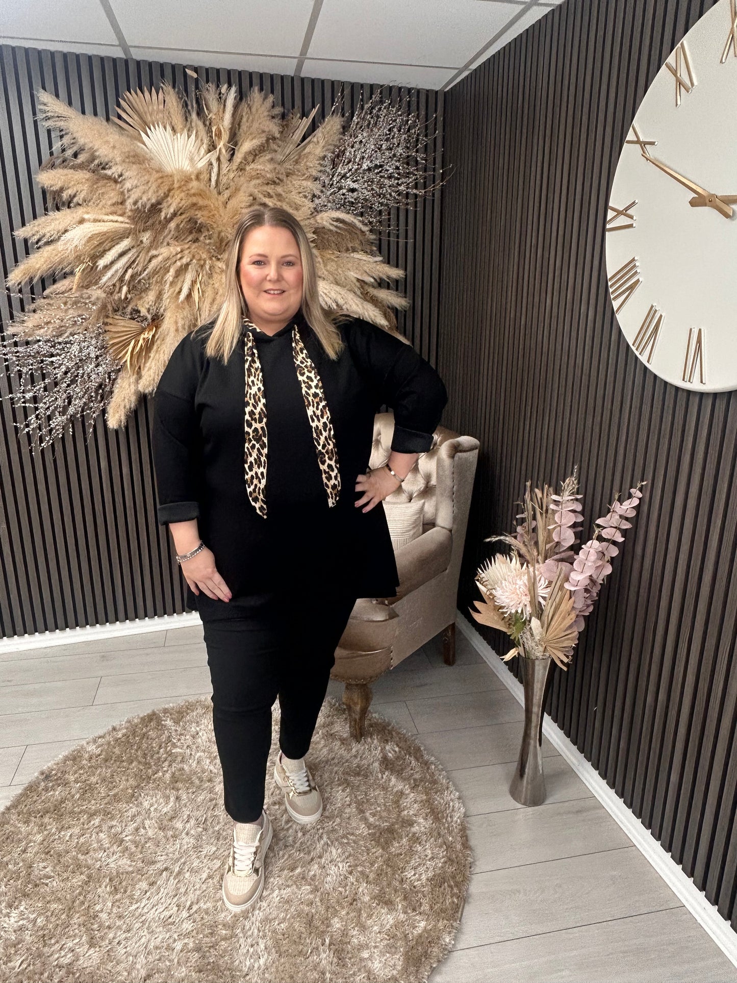 SHANNA HOODIE - BLACK