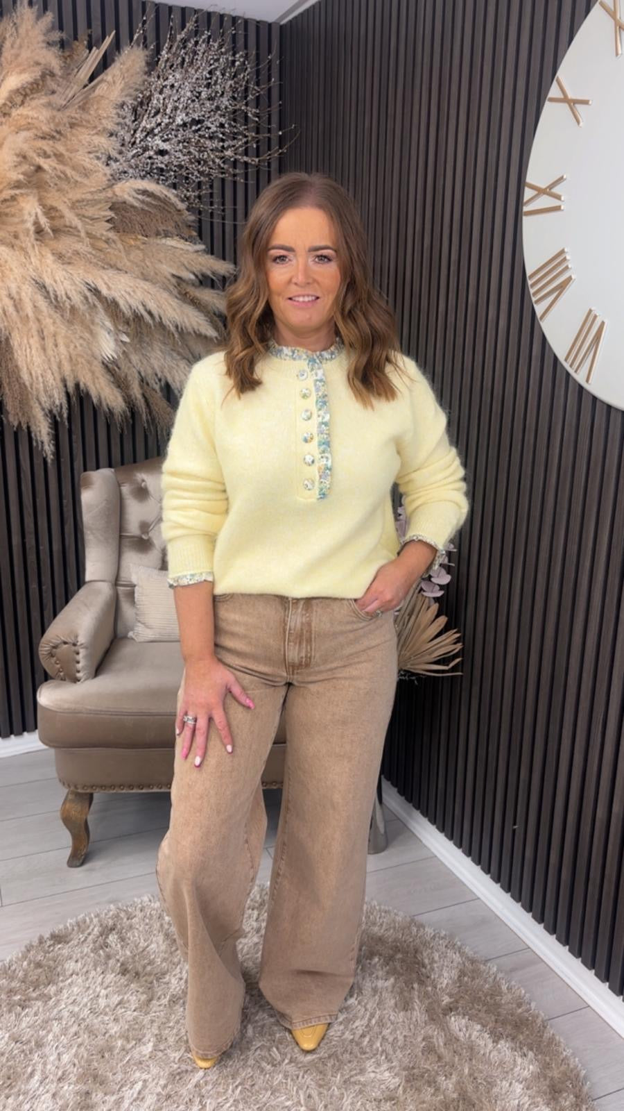 MELA JUMPER - YELLOW