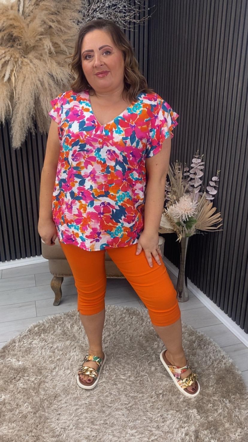 JEMIMA TOP - FUCHSIA