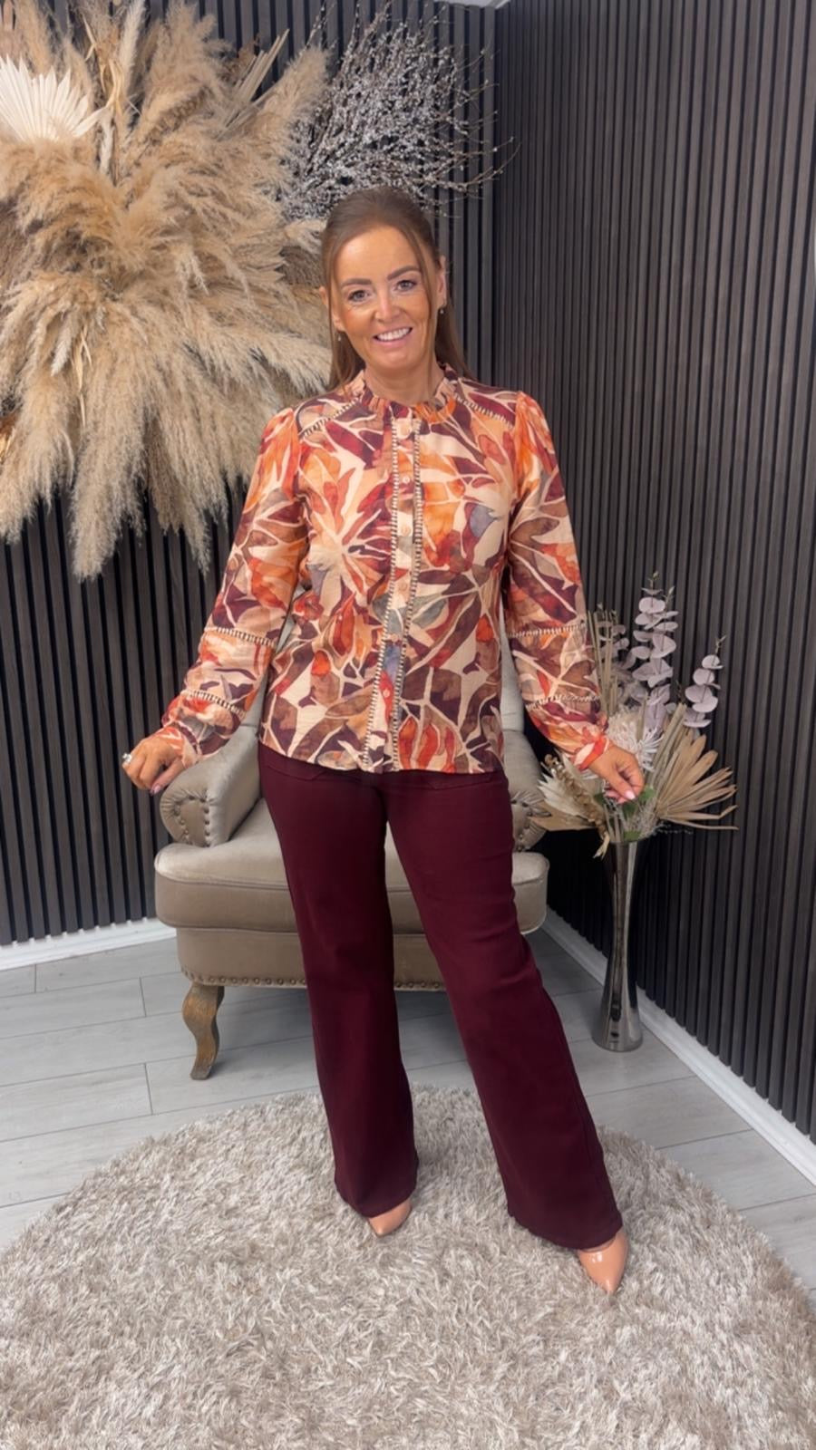 GENNY SHIRT - ORANGE