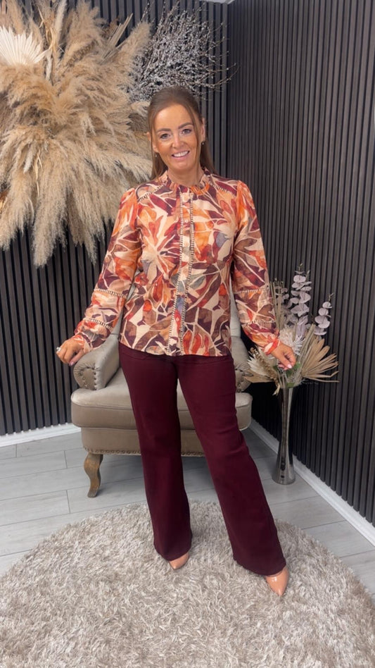 GENNY SHIRT - ORANGE