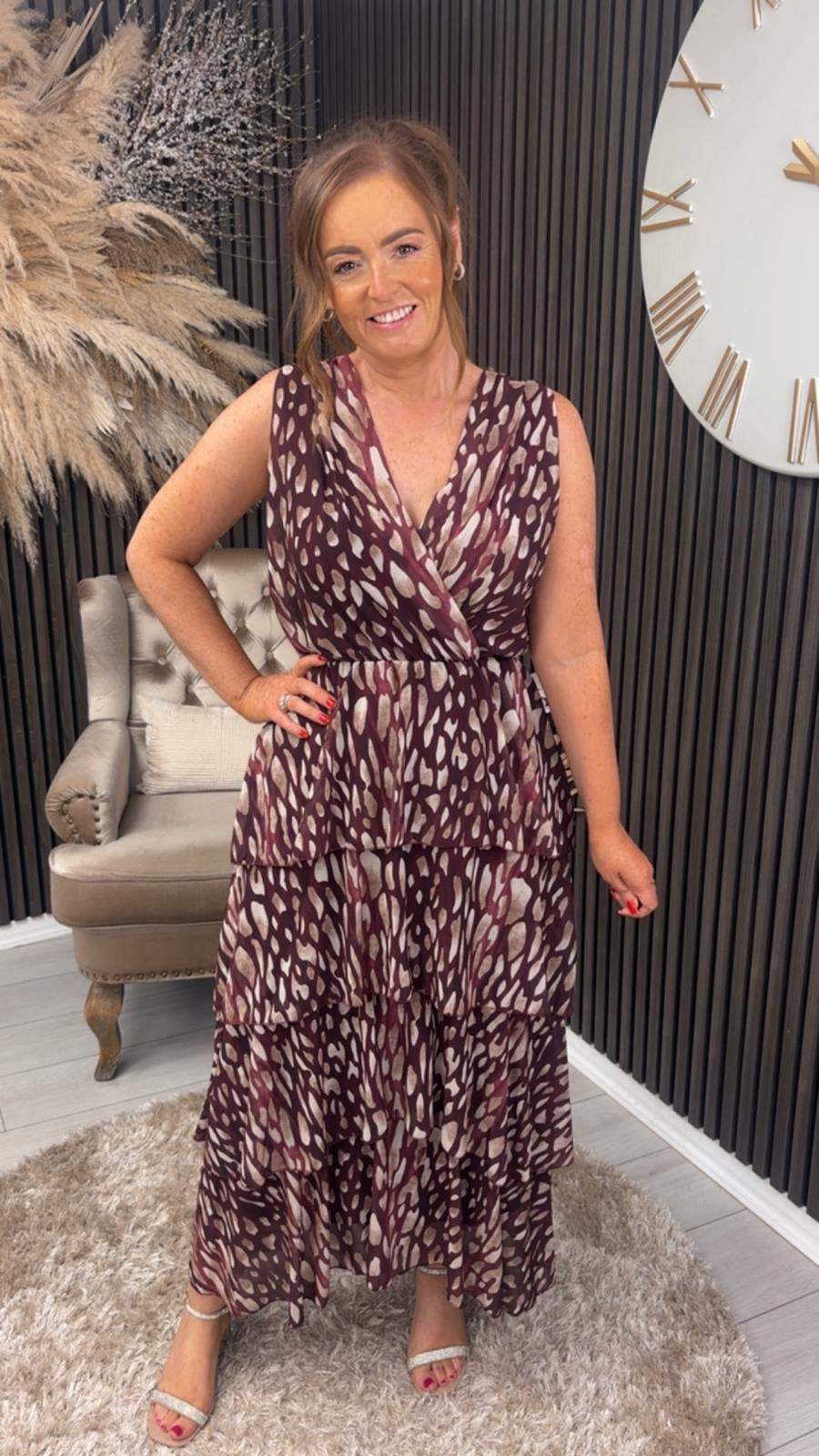 KATRIN DRESS - WINE
