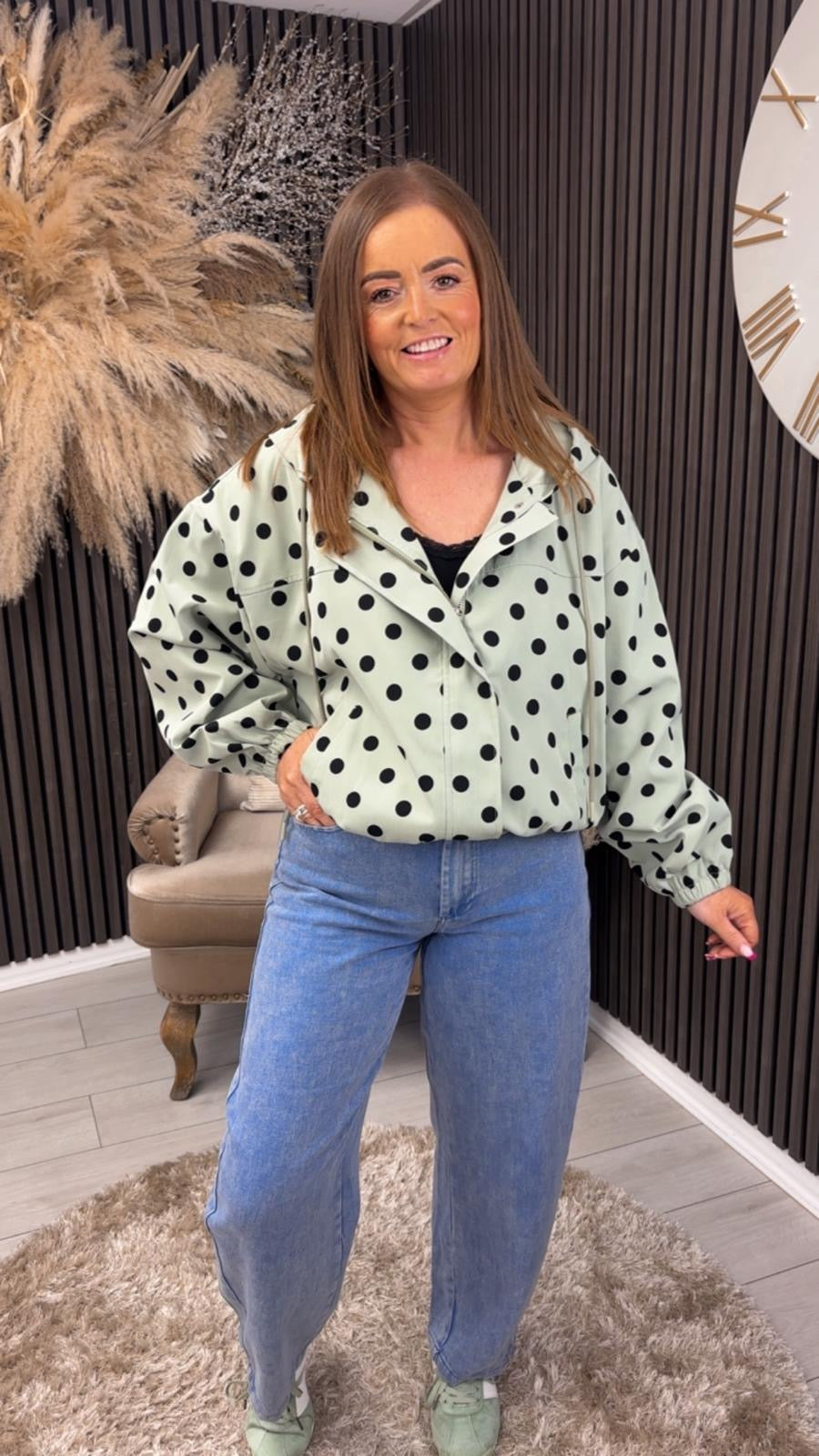 AVA JACKET - SAGE