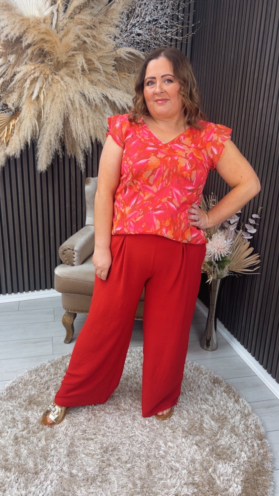 JOSIE TOP - FUCHSIA