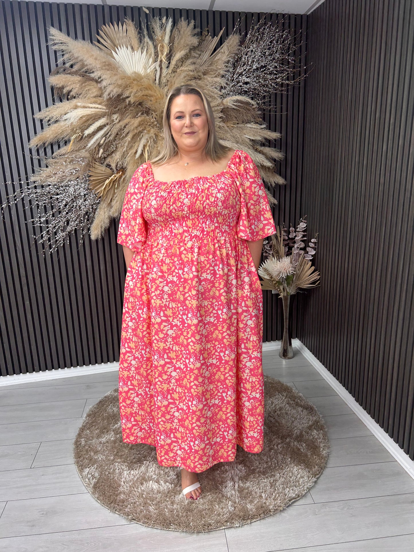 JESSICA ANN DRESS - PINK