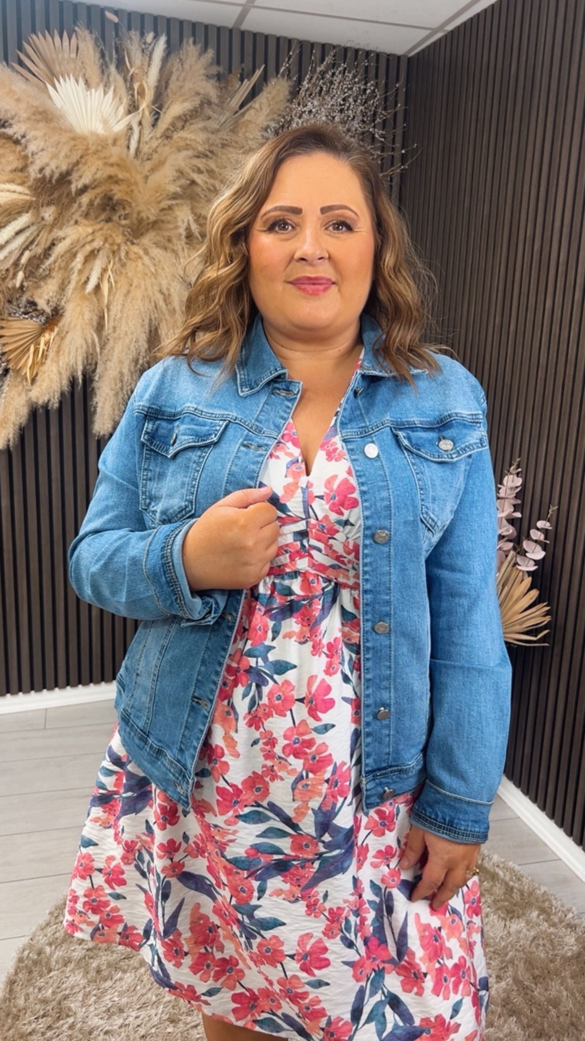 PAIGE DENIM JACKET - BLUE