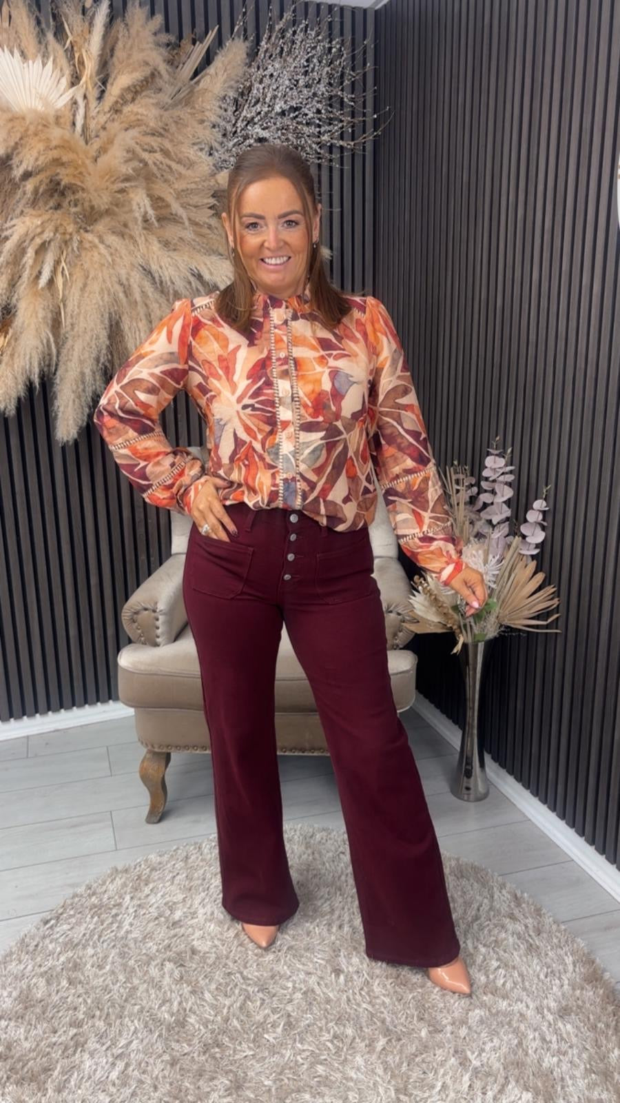 GENNY SHIRT - ORANGE