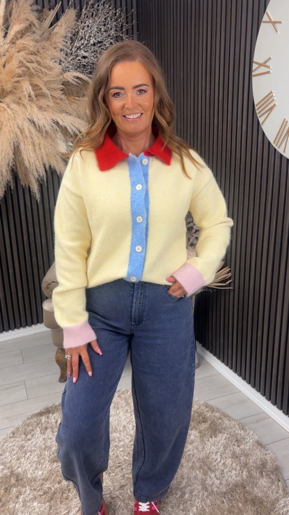 JEANIE JEANS - NAVY BLUE