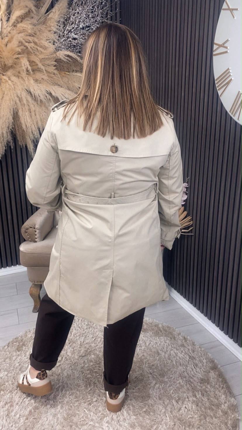 PATSY TRENCH COAT - BEIGE