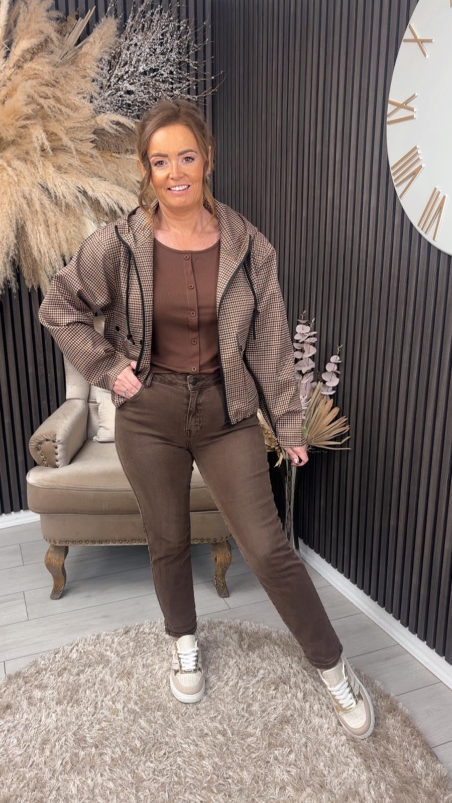 MILLY JEANS - BROWN