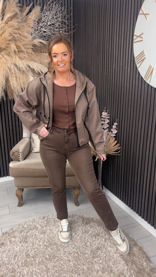 MILLY JEANS - BROWN