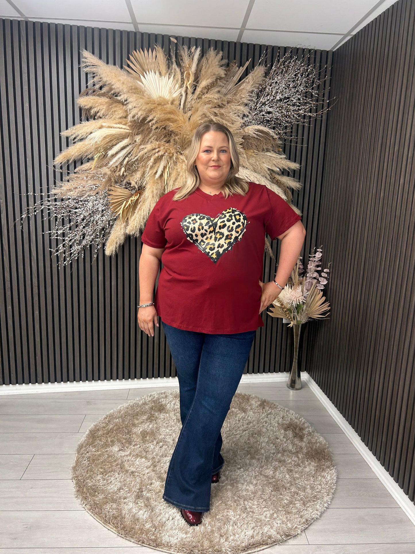 EMILY T-SHIRT - WINE