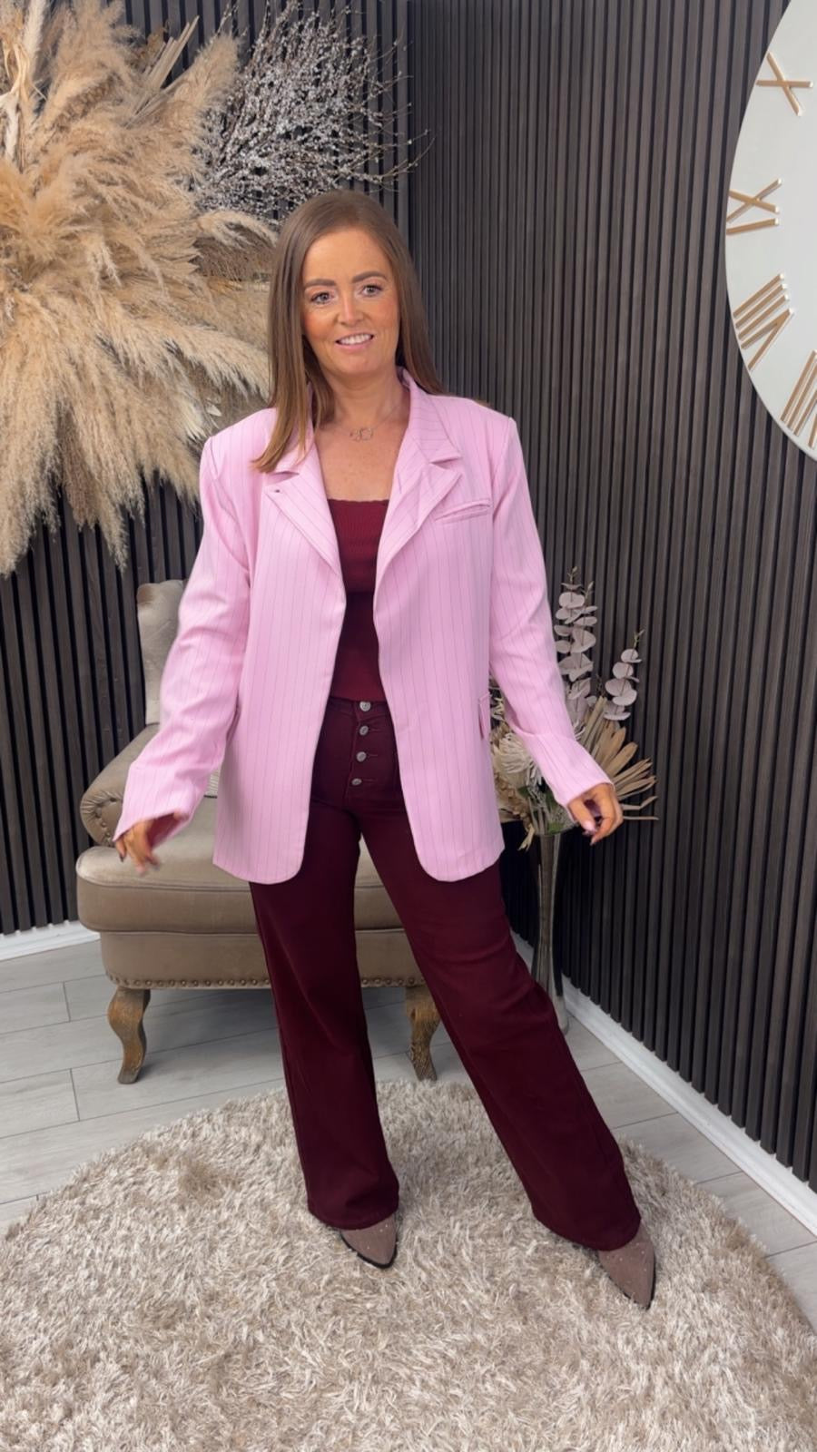 PAULETTA BLAZER - PINK