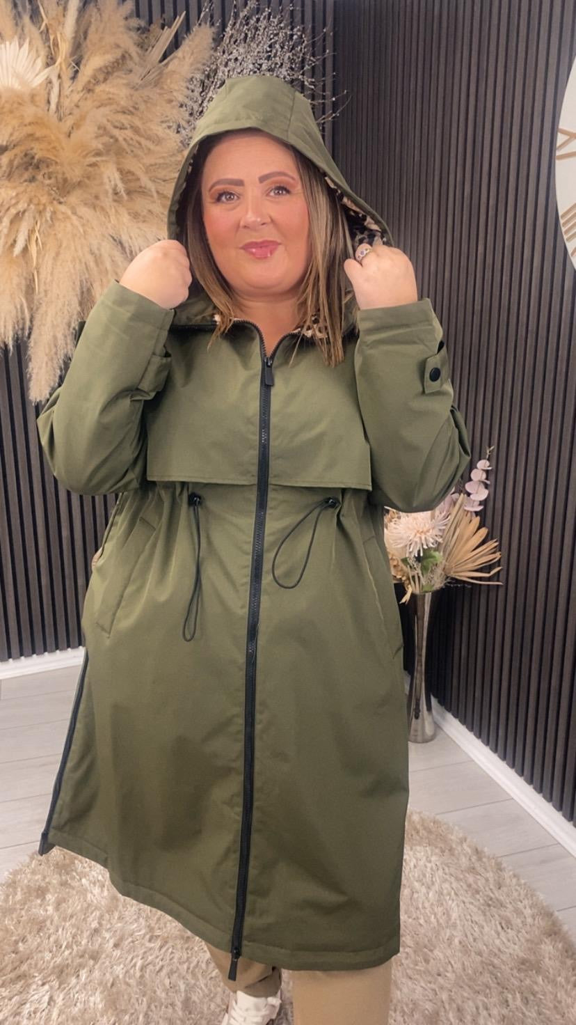 SARA COAT - KHAKI