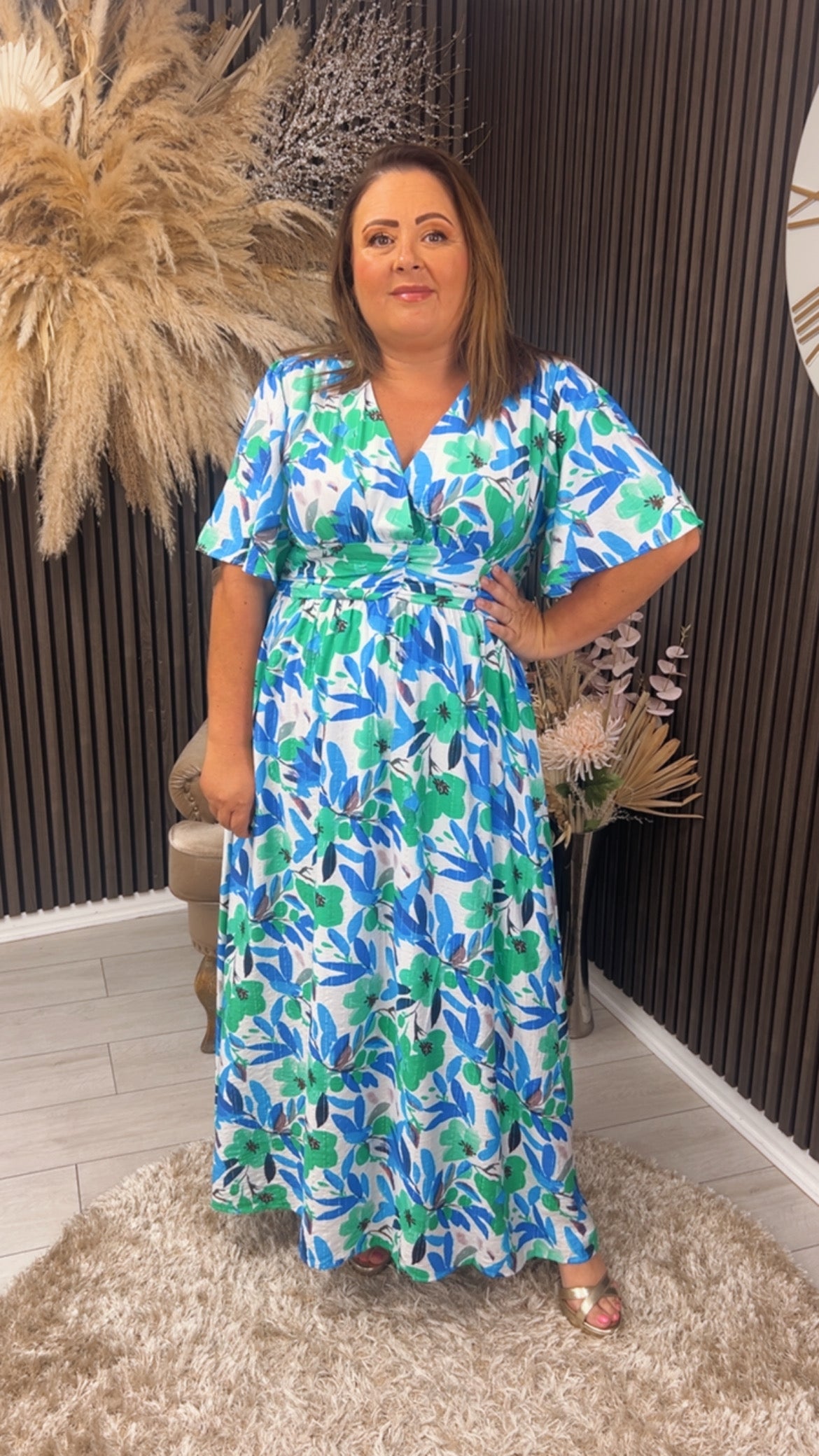 MEENA DRESS - GREEN