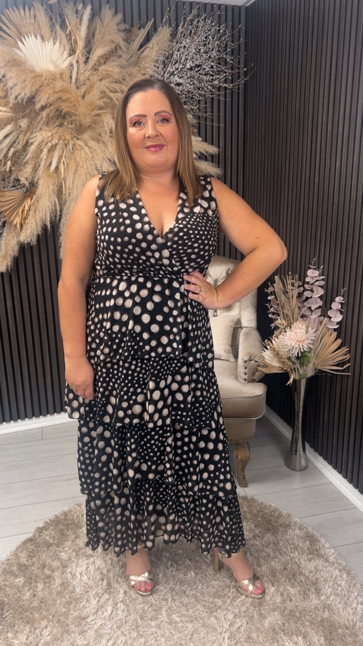 LORETTA DRESS - BLACK