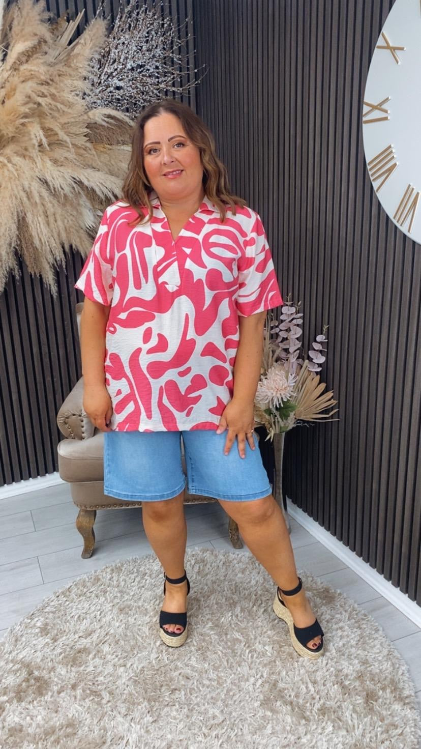 IRENA TOP - PINK