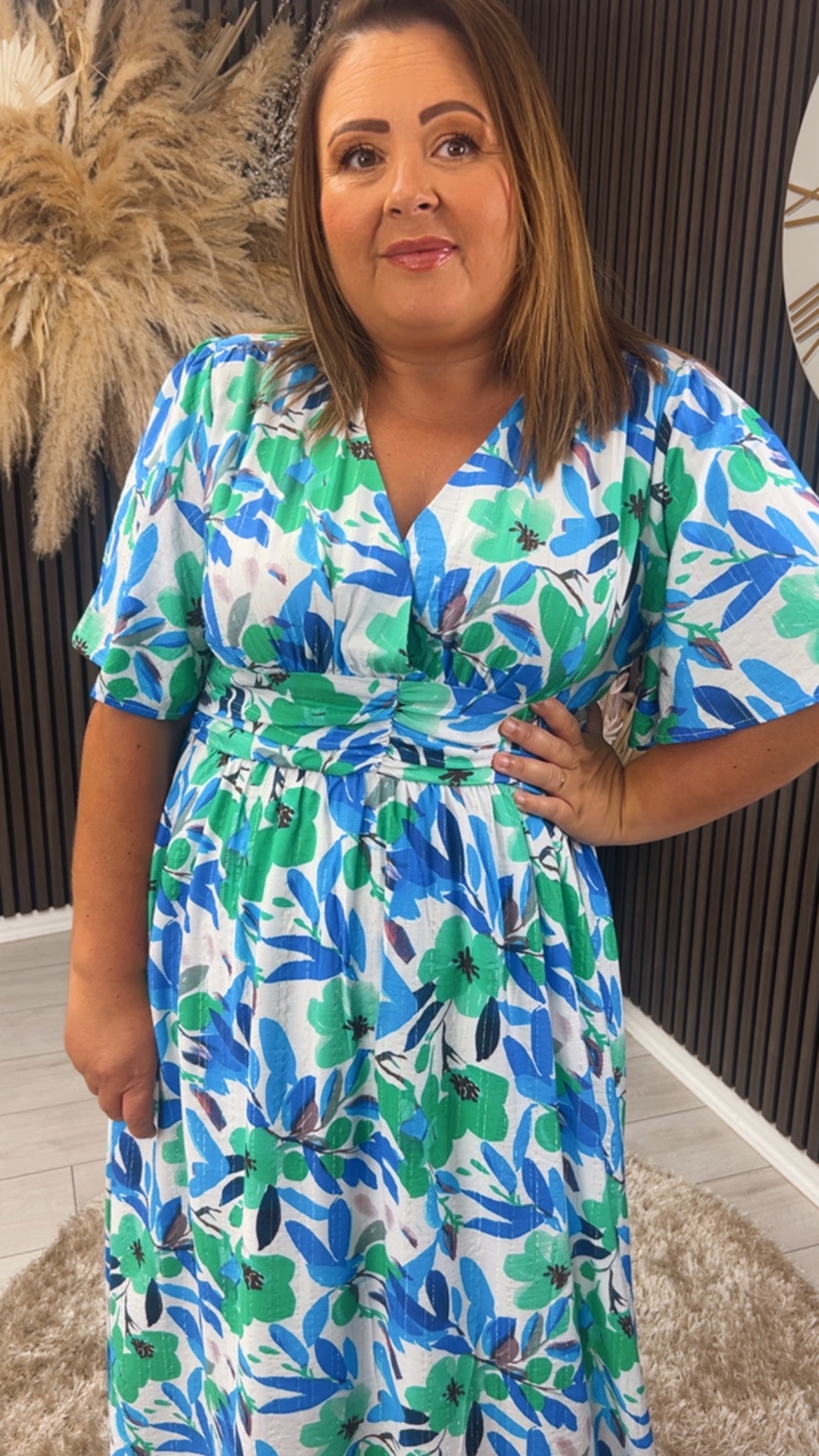 MEENA DRESS - GREEN