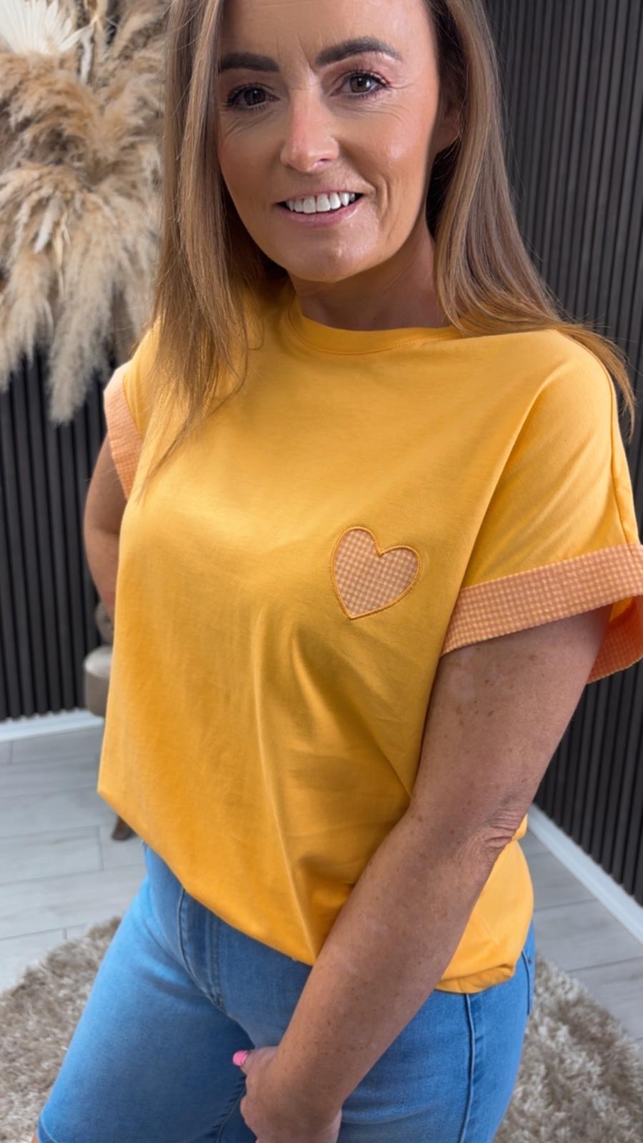 ATHENA T-SHIRT - ORANGE