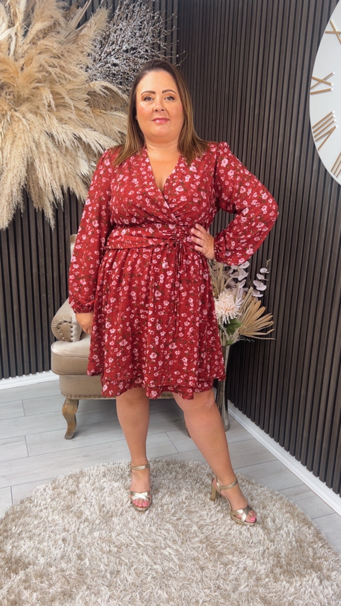 JULIA DRESS - RED