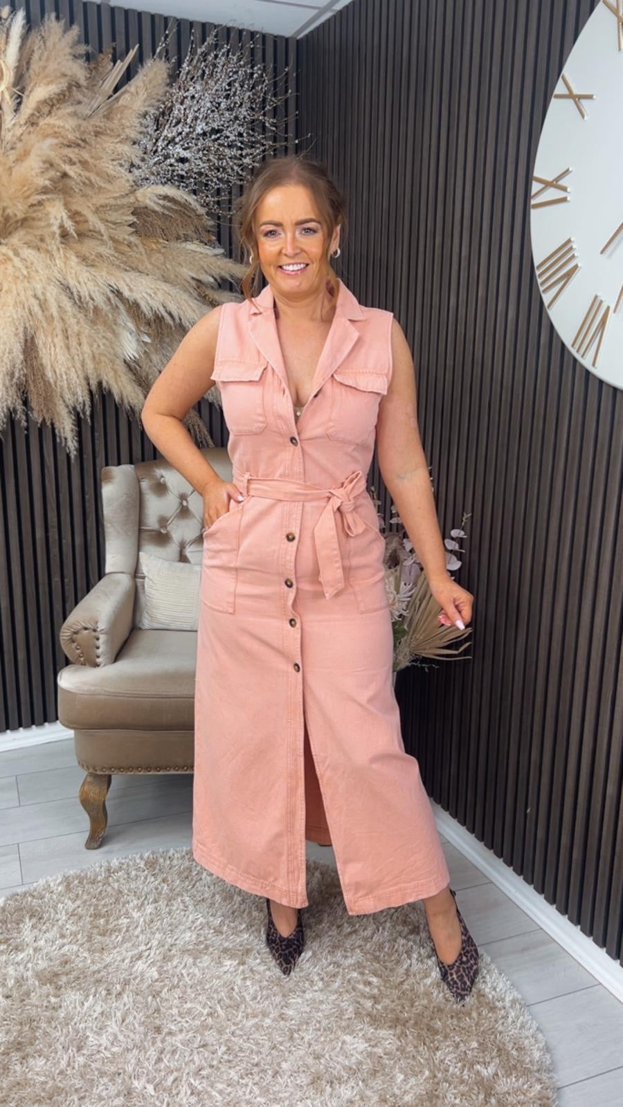 EVIE DRESS - ROSE