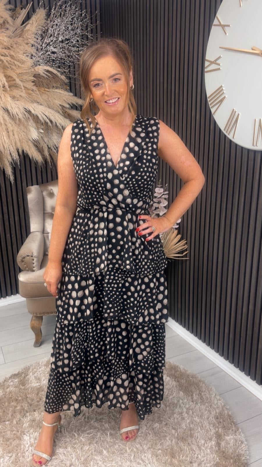LORETTA DRESS - BLACK
