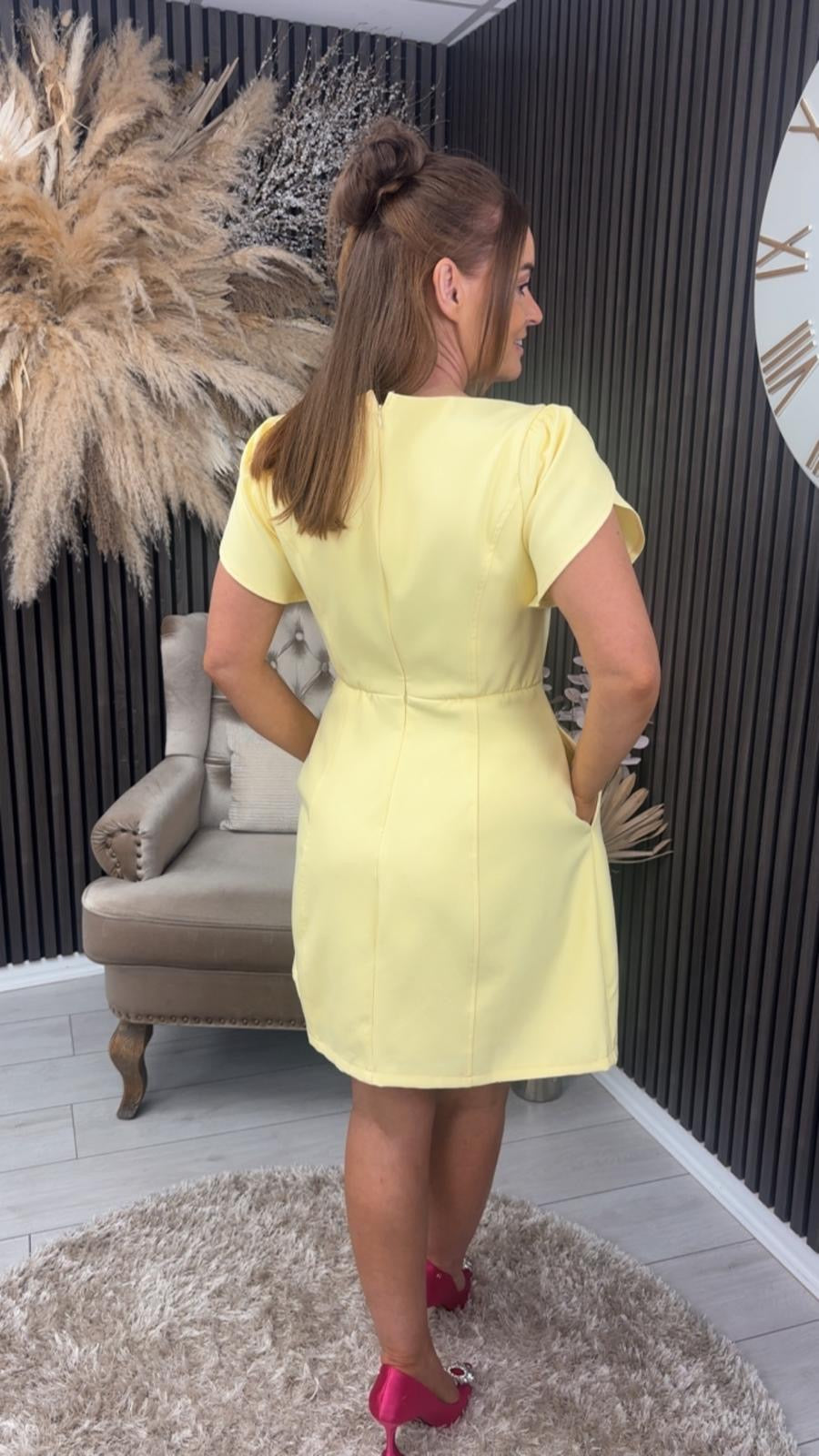 REEVE DRESS - YELLOW