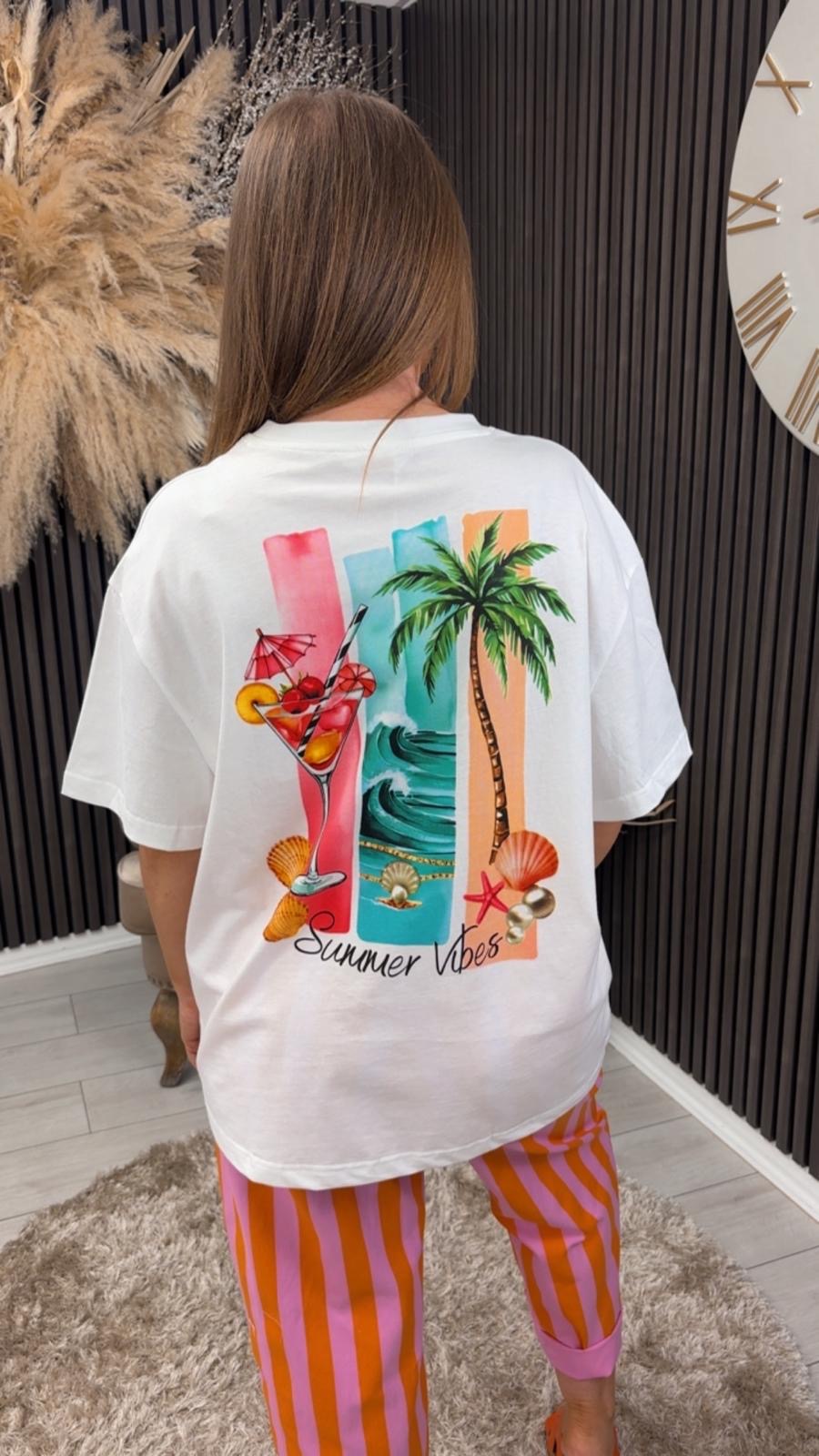 ELIZABETH T-SHIRT - SUMMER VIBES
