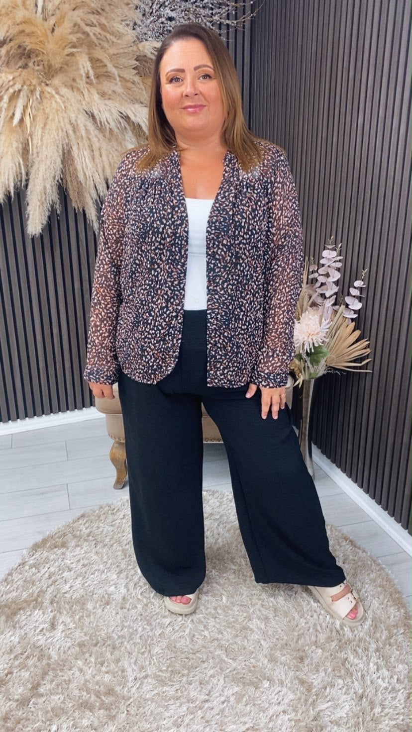 ELSIE TROUSER - BLACK
