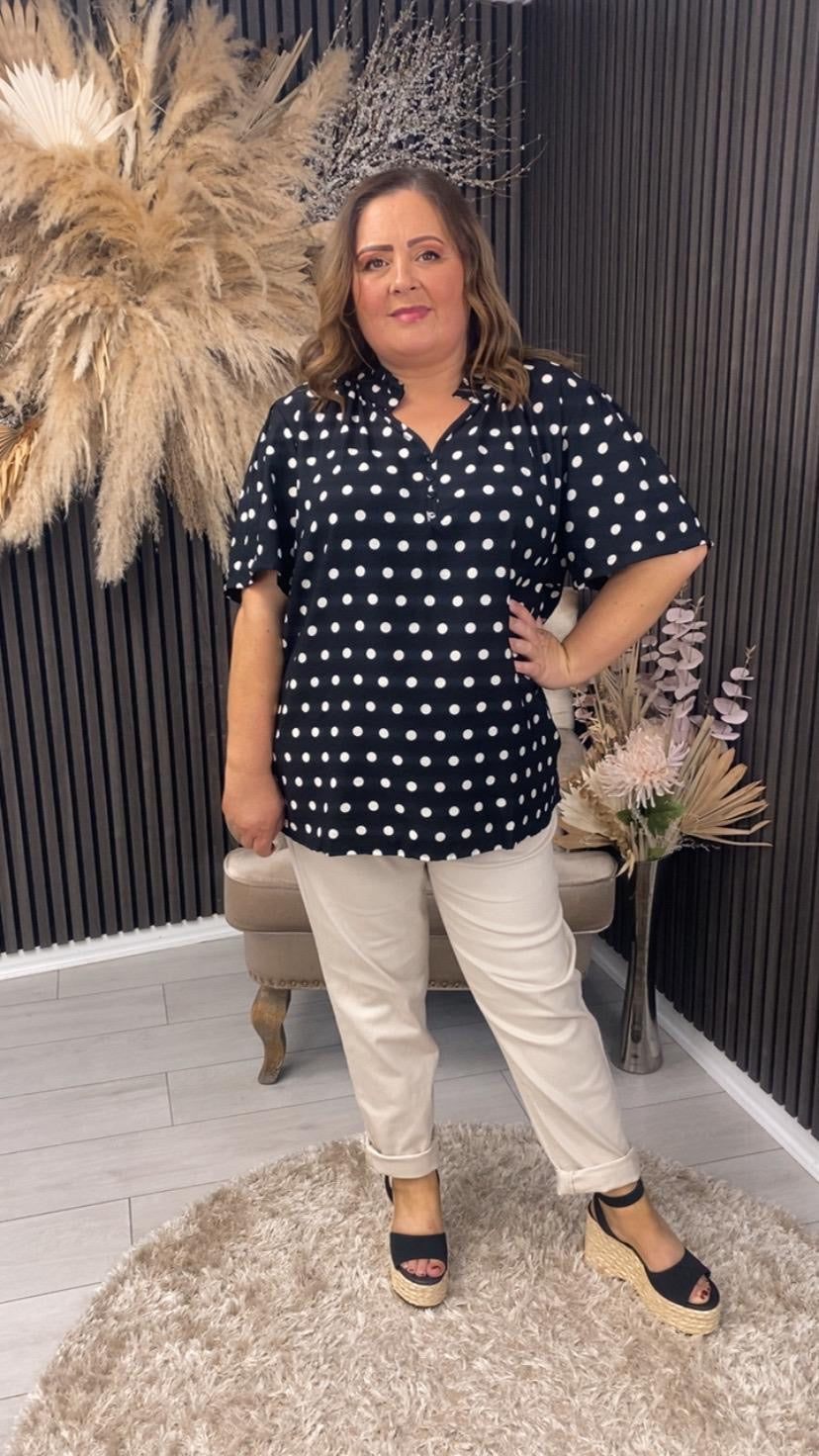 CLARA TOP - BLACK