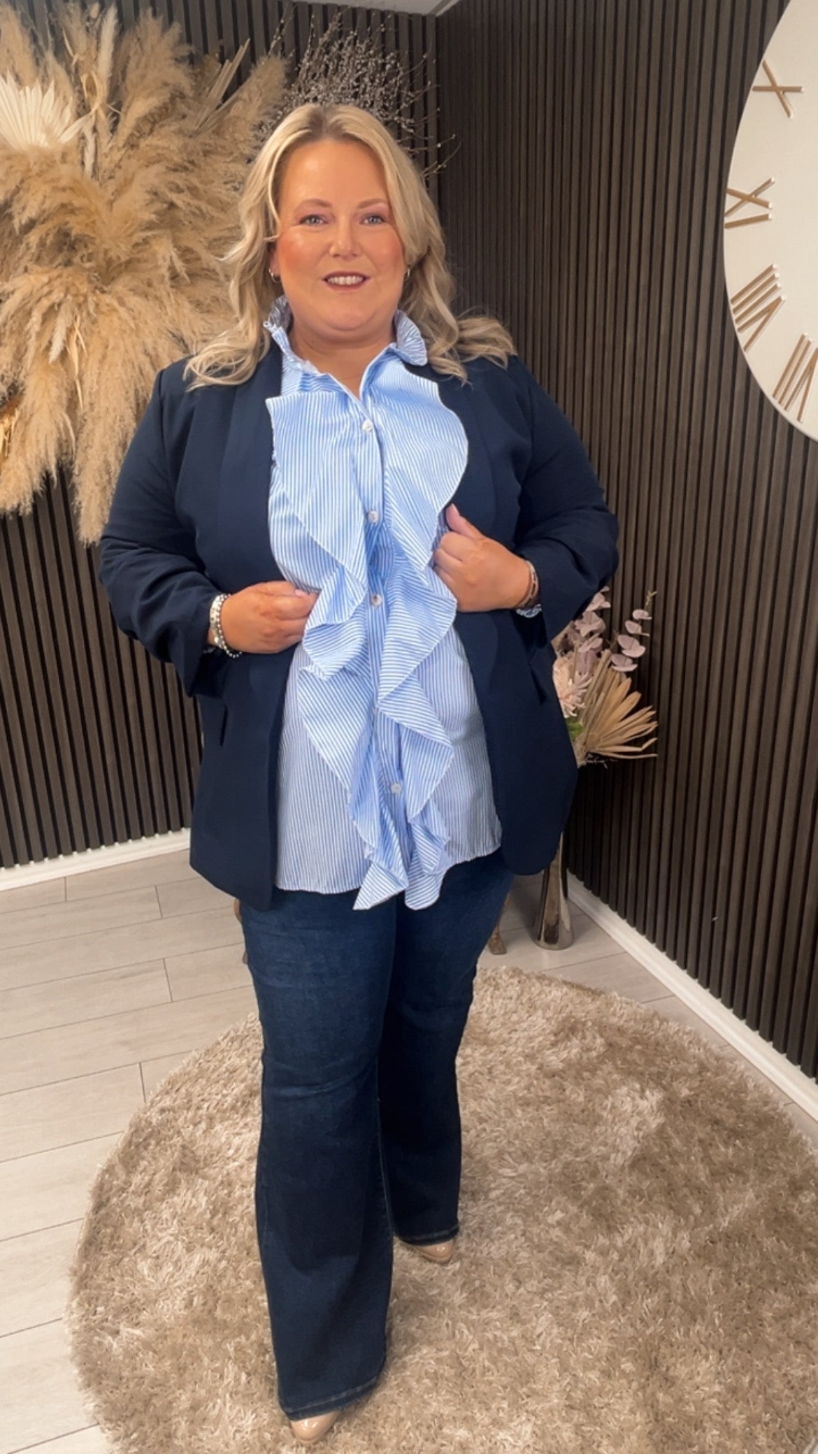 MARNIE BLAZER - NAVY