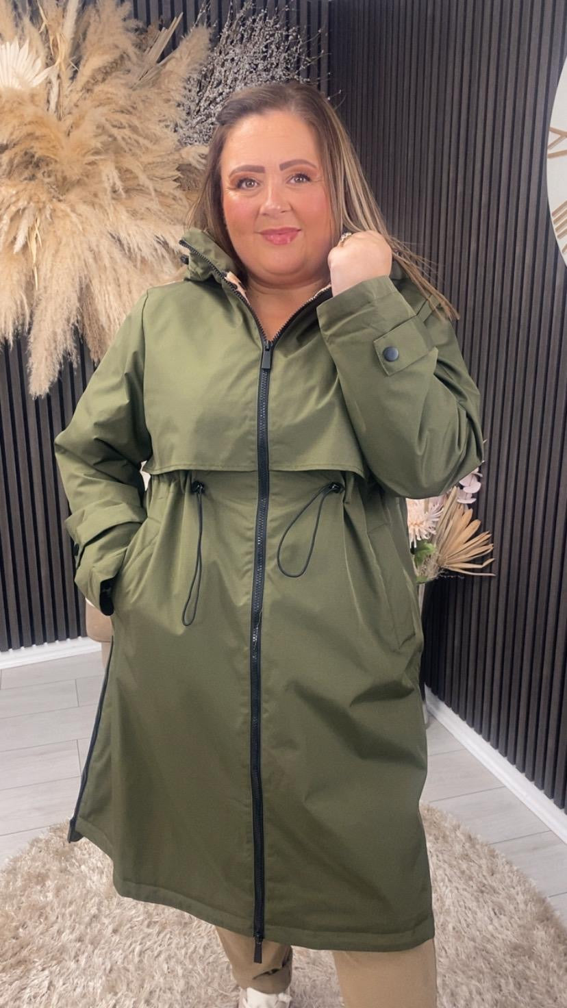 SARA COAT - KHAKI
