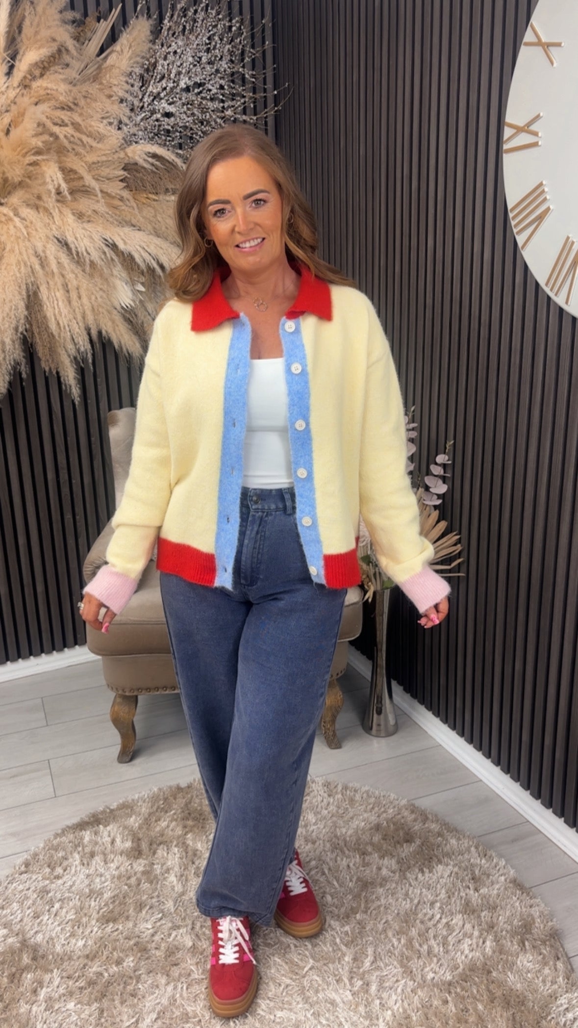 JEANIE JEANS - NAVY BLUE