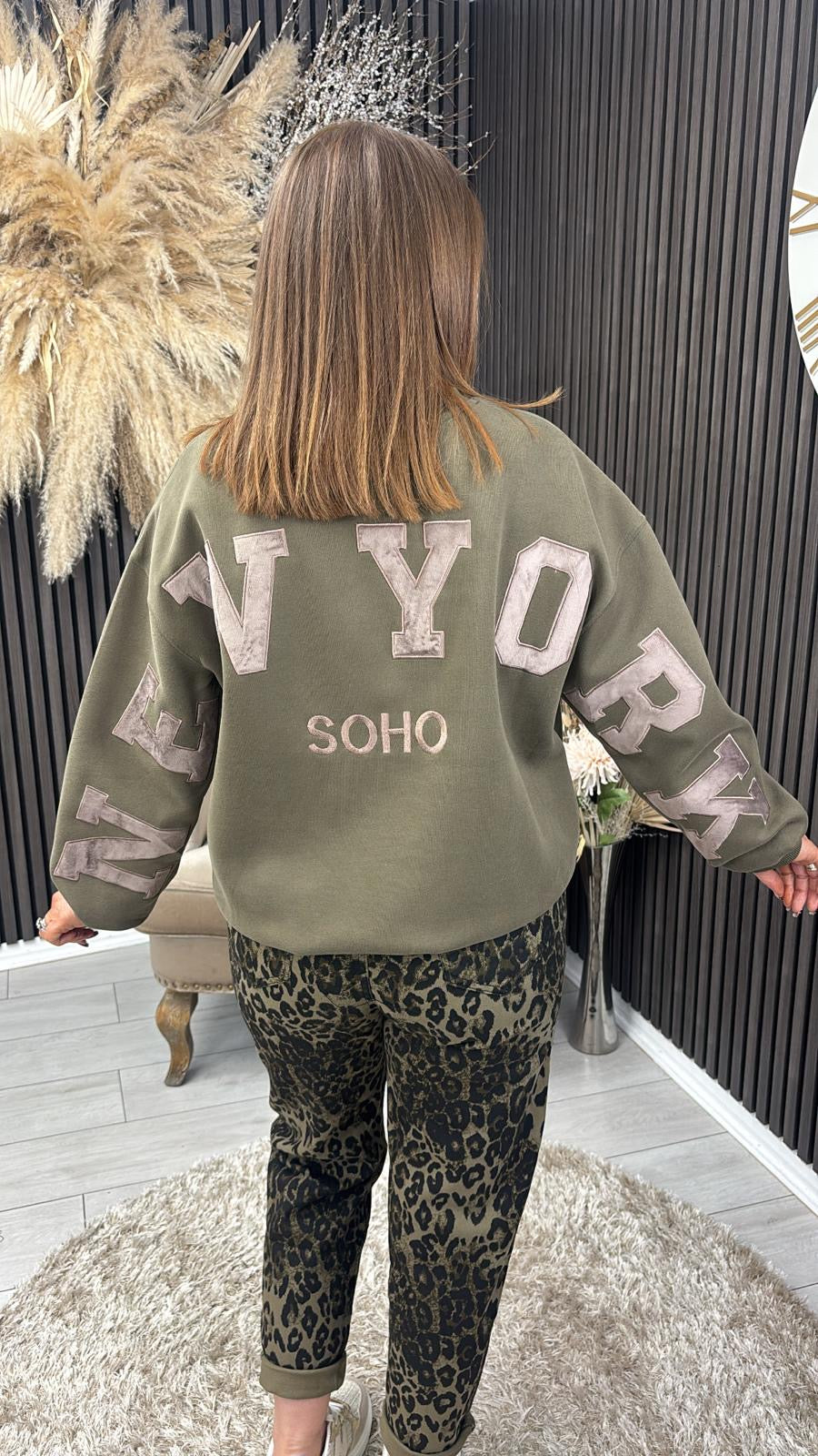 NIAMH JUMPER - KHAKI