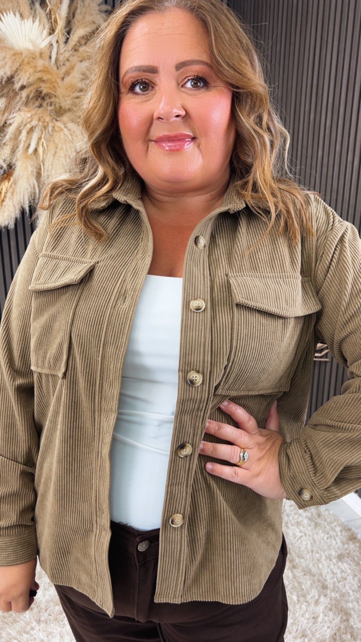 RITA JACKET - KHAKI