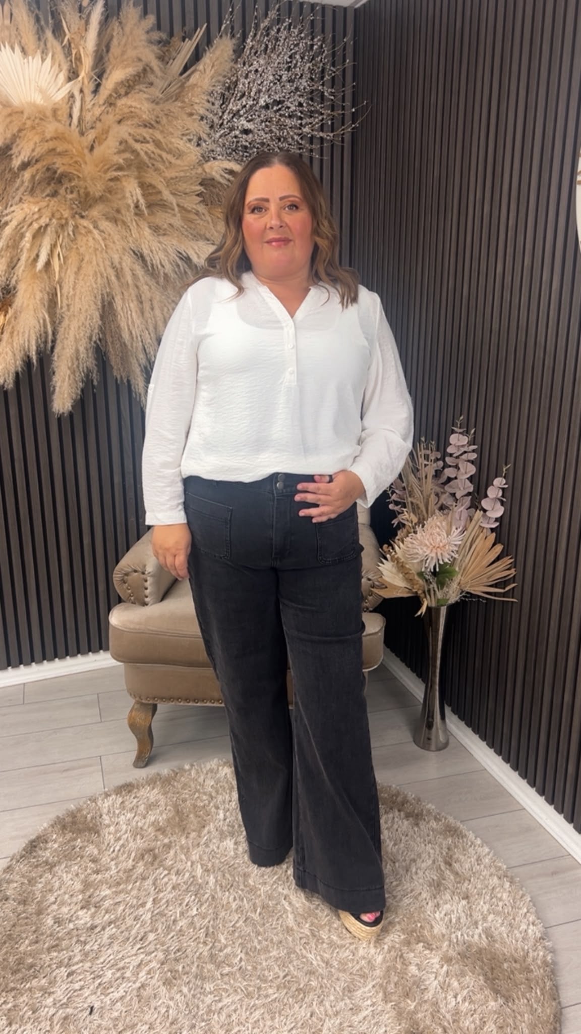 LILLIE TOP - CREAM