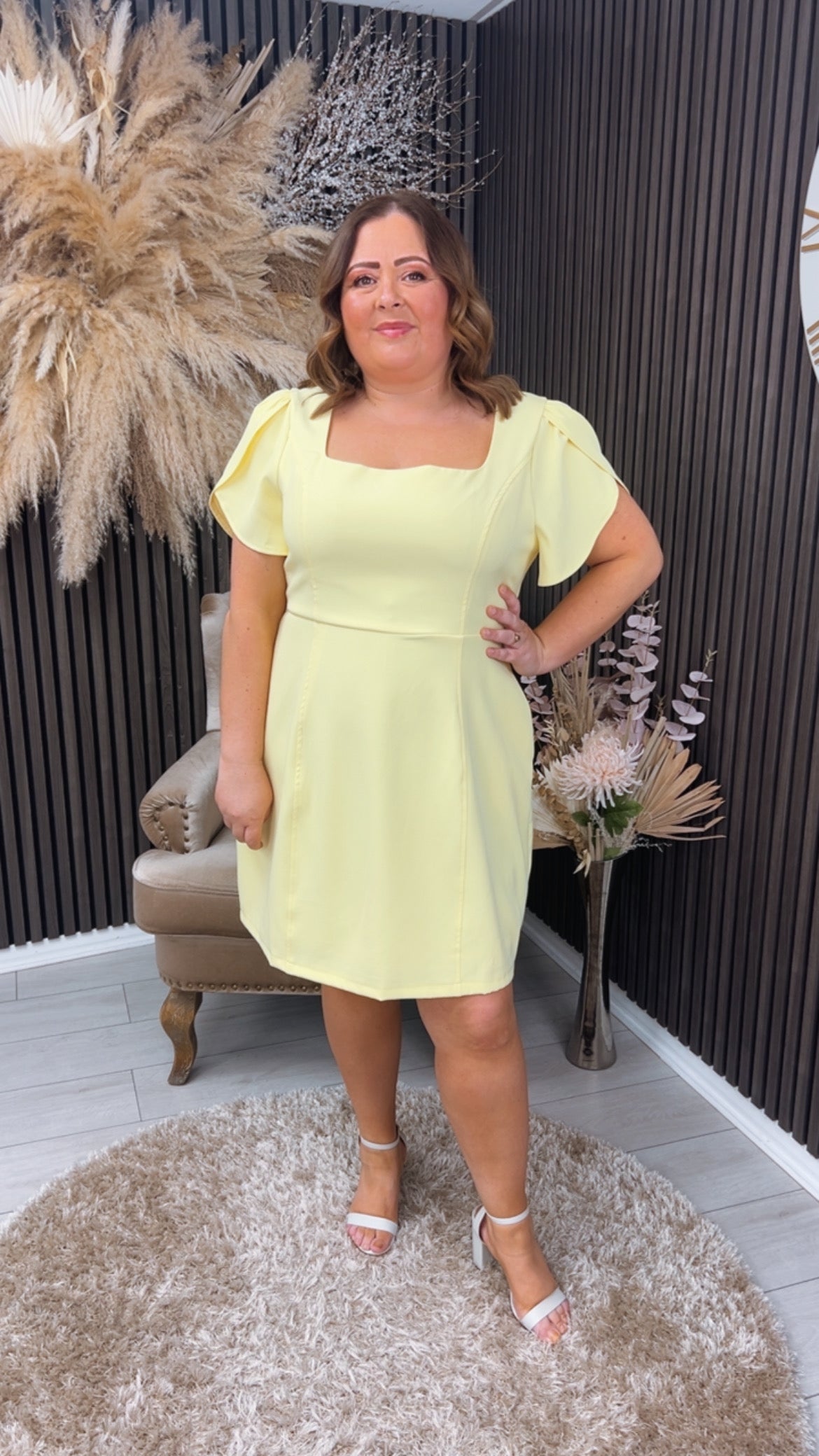 REEVE DRESS - YELLOW