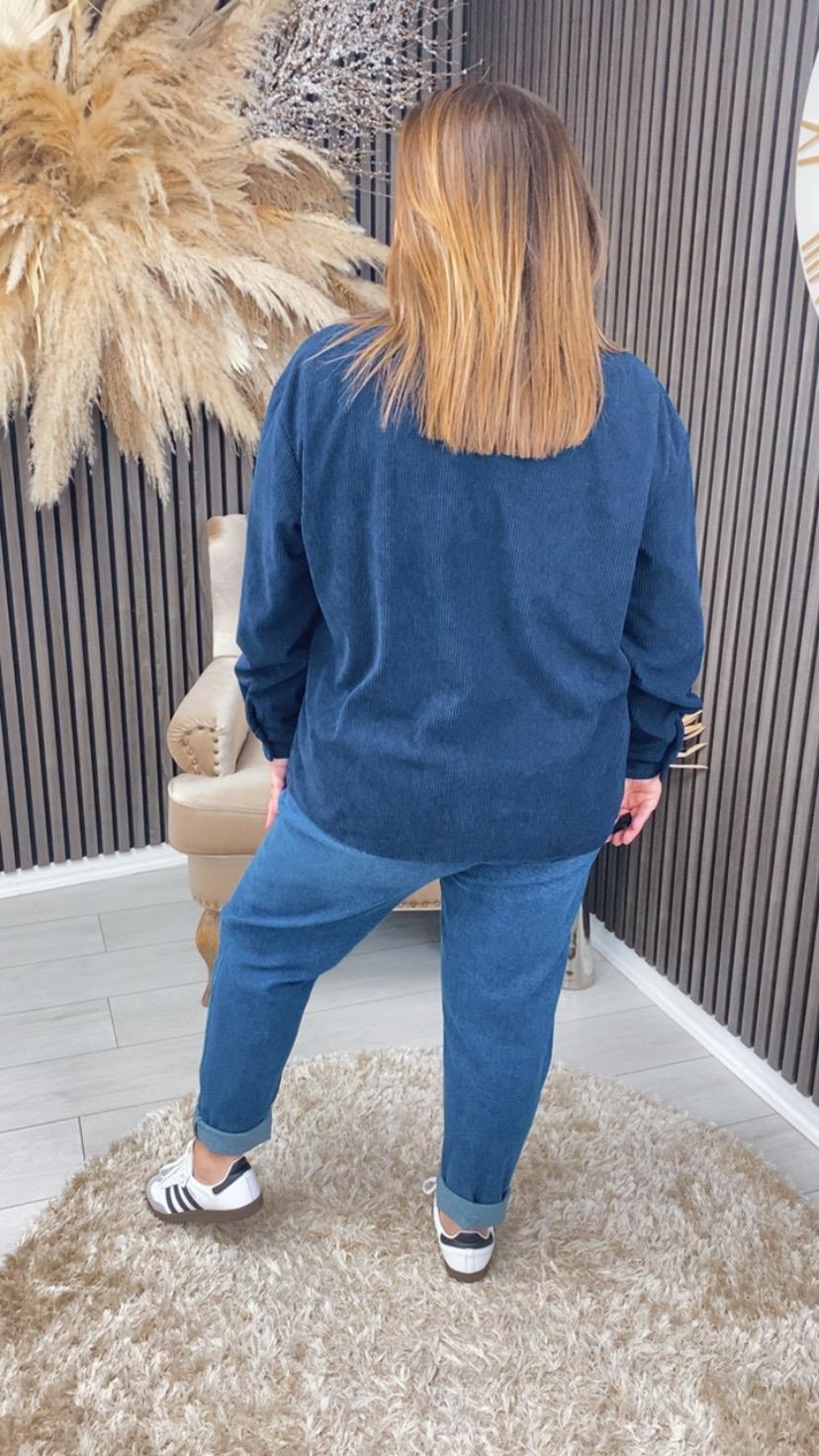 RITA JACKET - NAVY