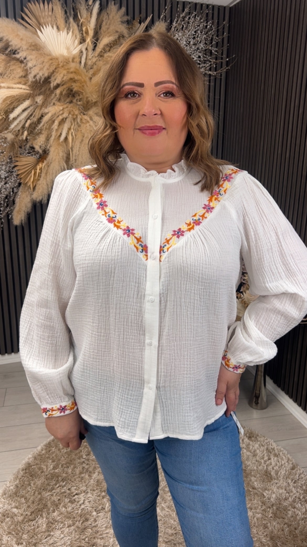 STINA SHIRT - WHITE