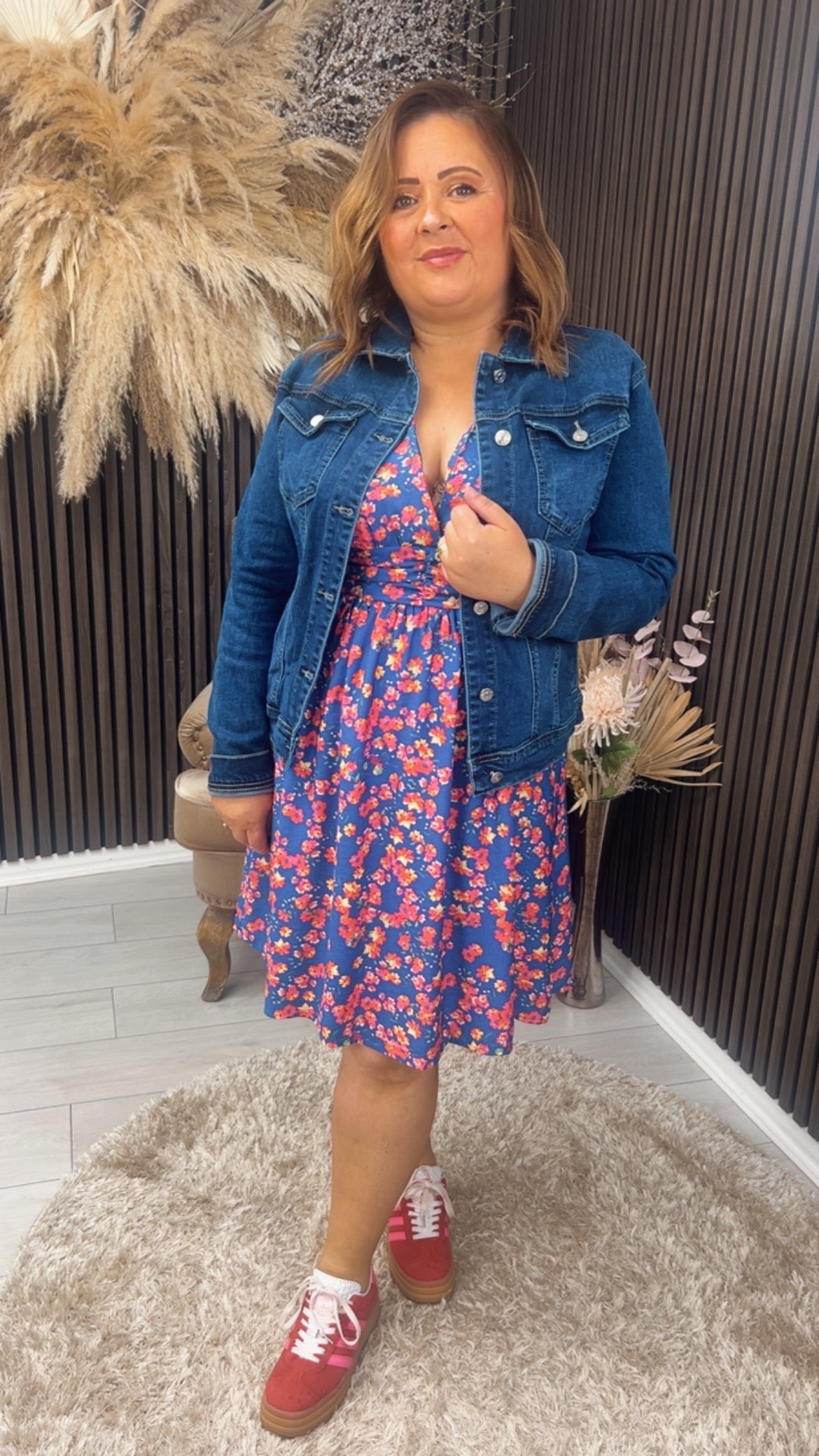 MAUD DRESS - BLUE