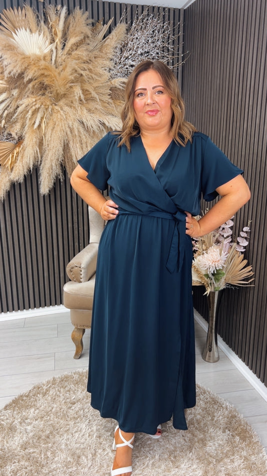 TRACEY DRESS - NAVY