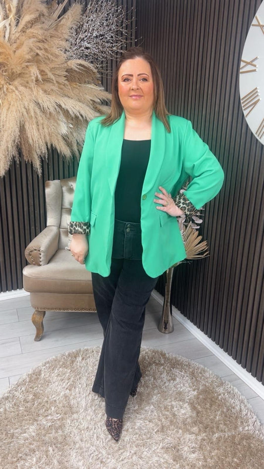 MIRA BLAZER - GREEN
