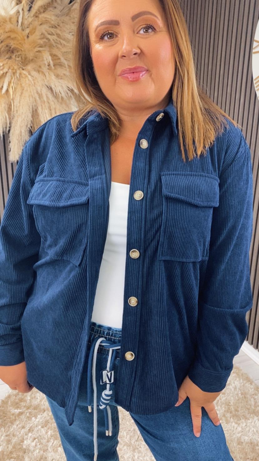 RITA JACKET - NAVY