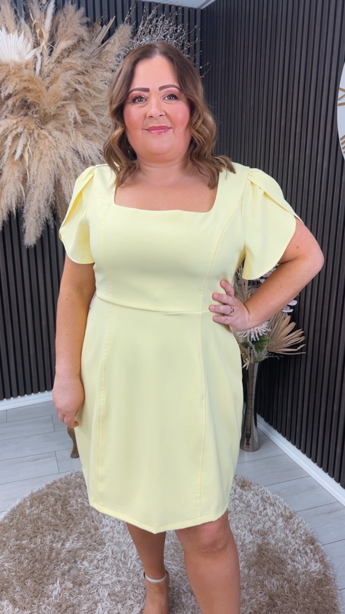 REEVE DRESS - YELLOW