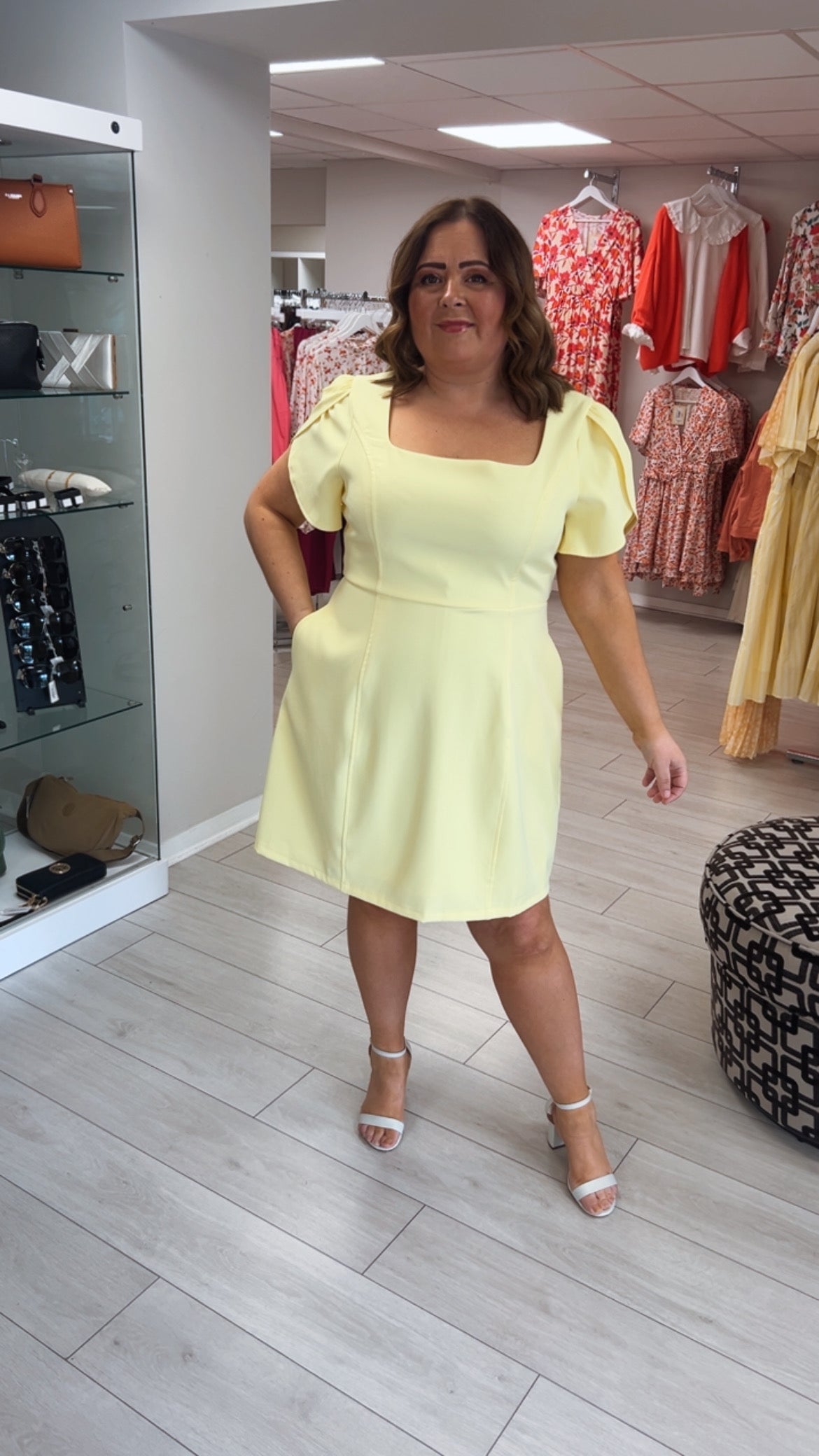 REEVE DRESS - YELLOW