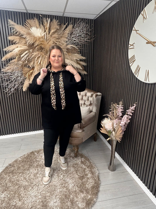 SHANNA HOODIE - BLACK