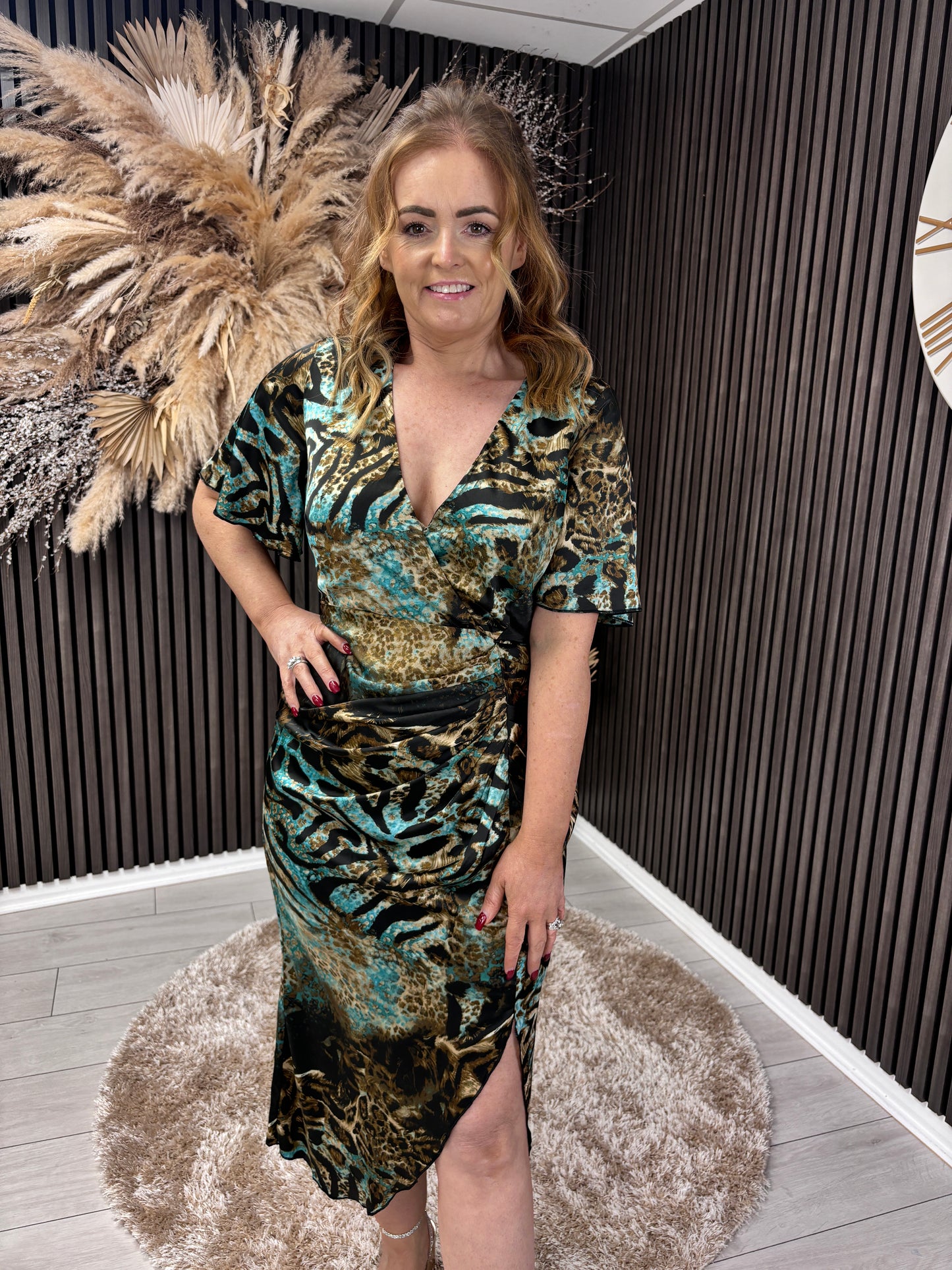 ISLA DRESS - ANIMAL PRINT