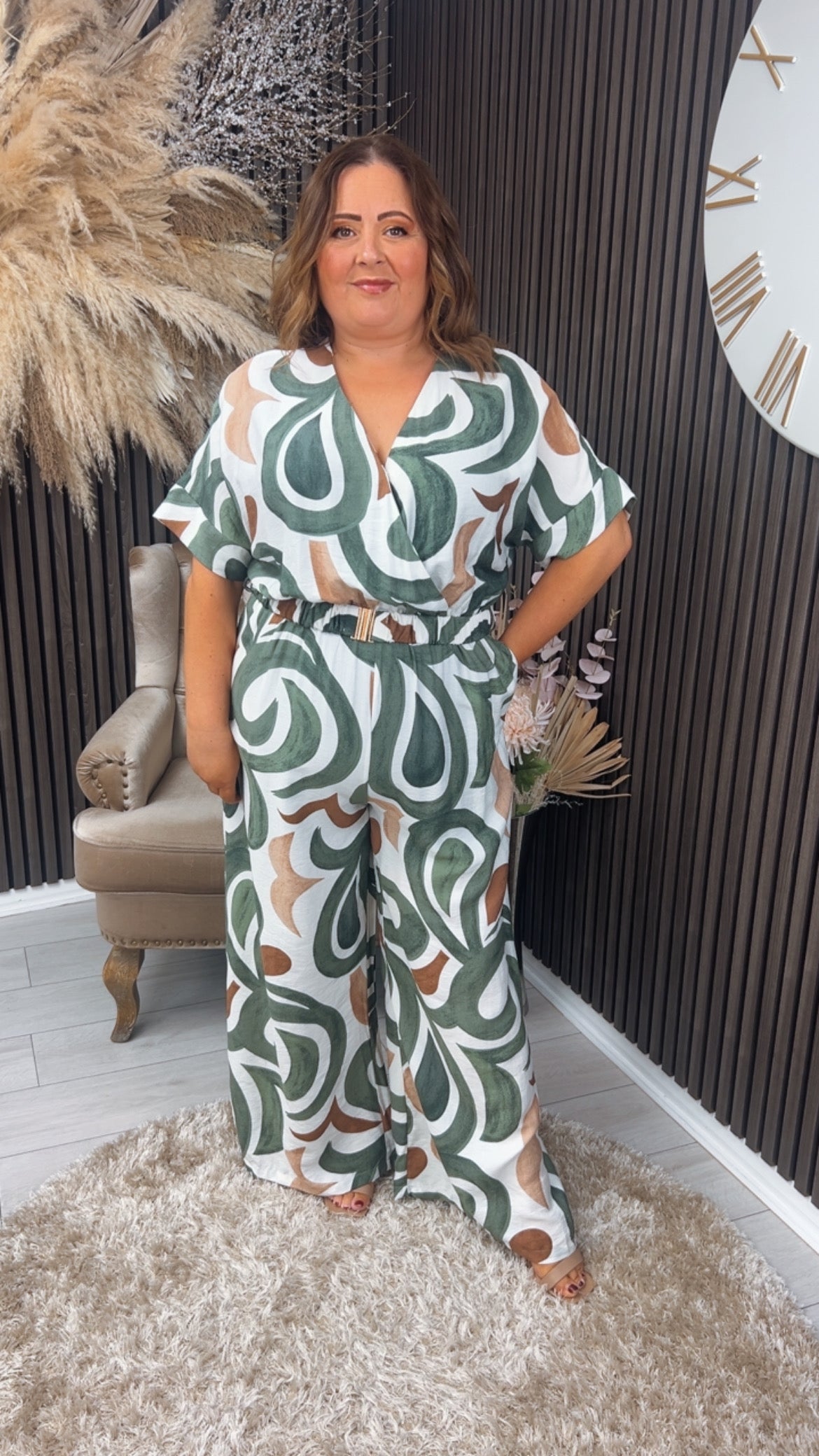 KRISTIE JUMPSUIT - KHAKI