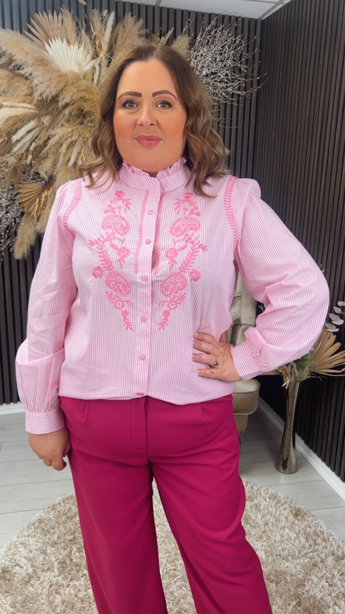ANGELICA SHIRT - PINK